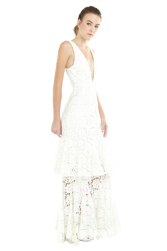 side view of the dress